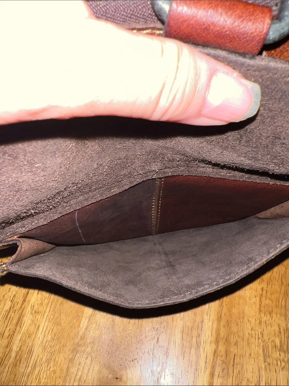 Jack Georges Hobo Bag w/Front Pocket Voyager Collection Buffalo Leather Purse